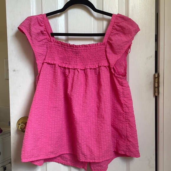 Pink top size large from old navy - Picture 3 of 3
